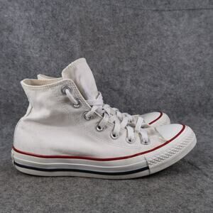 Converse Shoes Womens 8 Sneaker Chuck Taylor All Star Hi Top Canvas White Casual